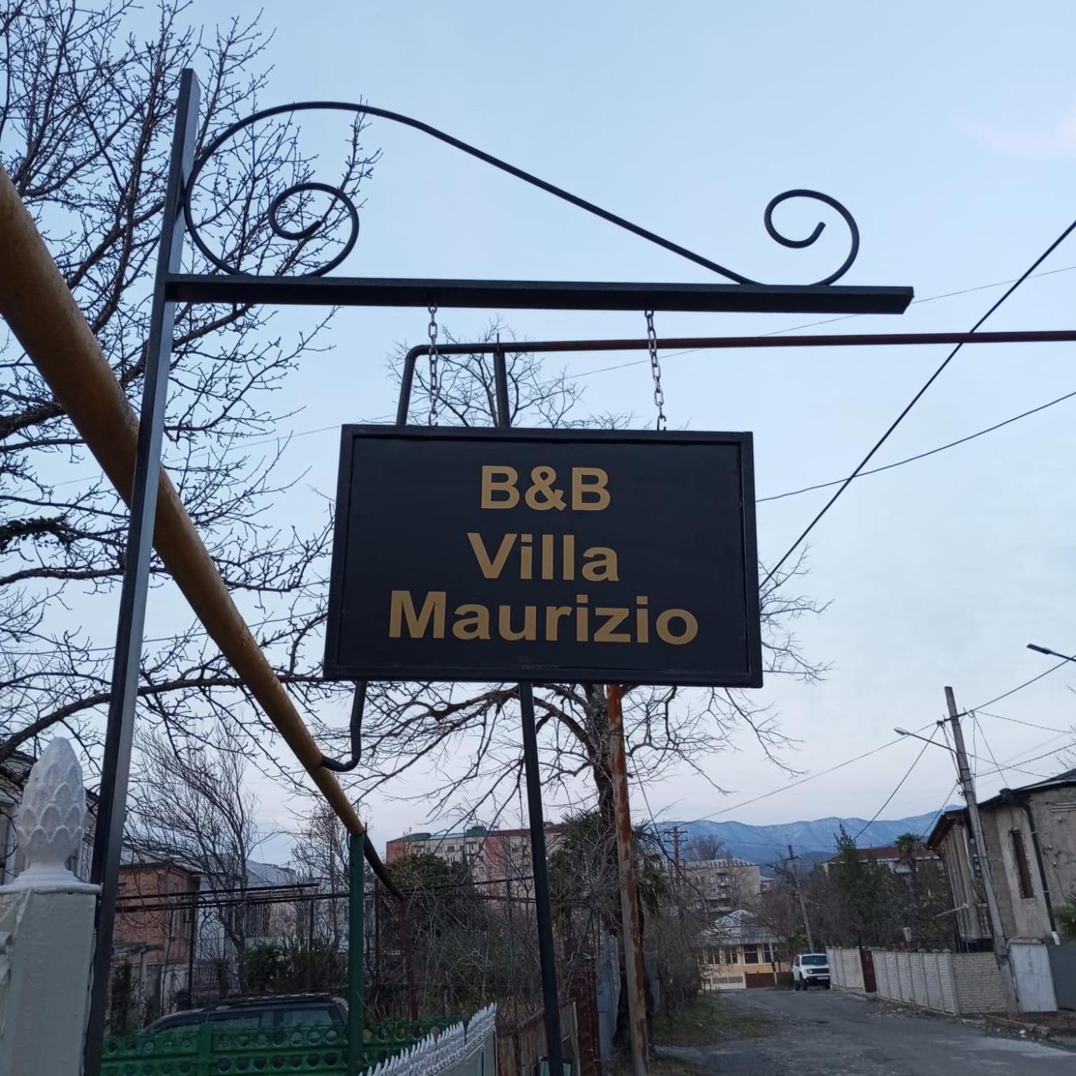 B&B Villa Maurizio Цхалтубо Экстерьер фото